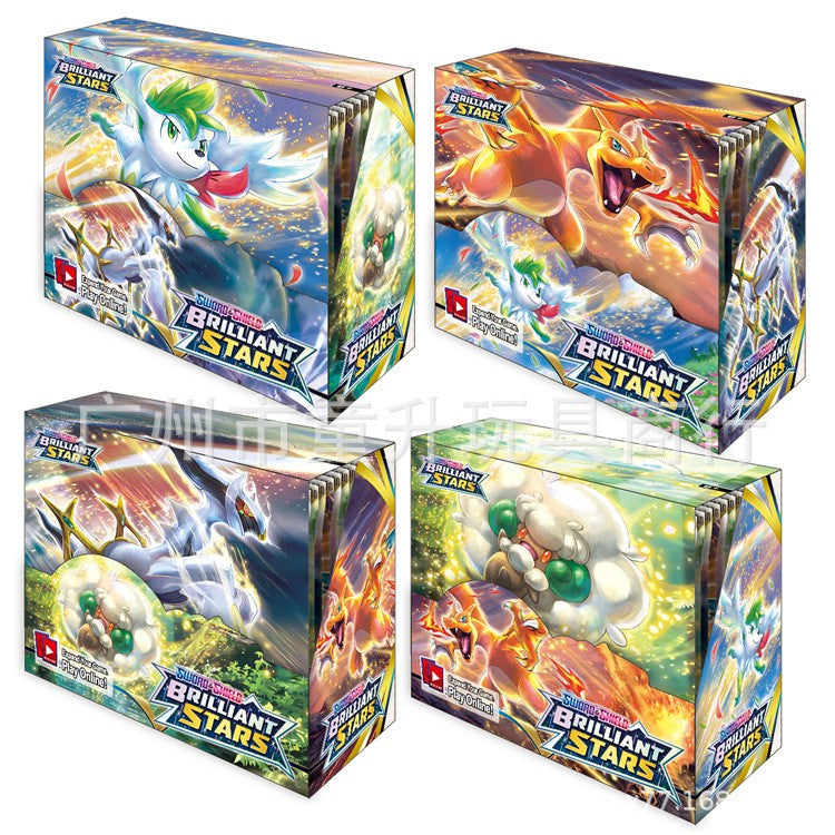 360 Cartas Pokémon Evoluções Prismáticas Escarlate e Violeta 151 Surging Sparks PALDEAN FATES Booster de Batalha Cartão de Transação em Inglês