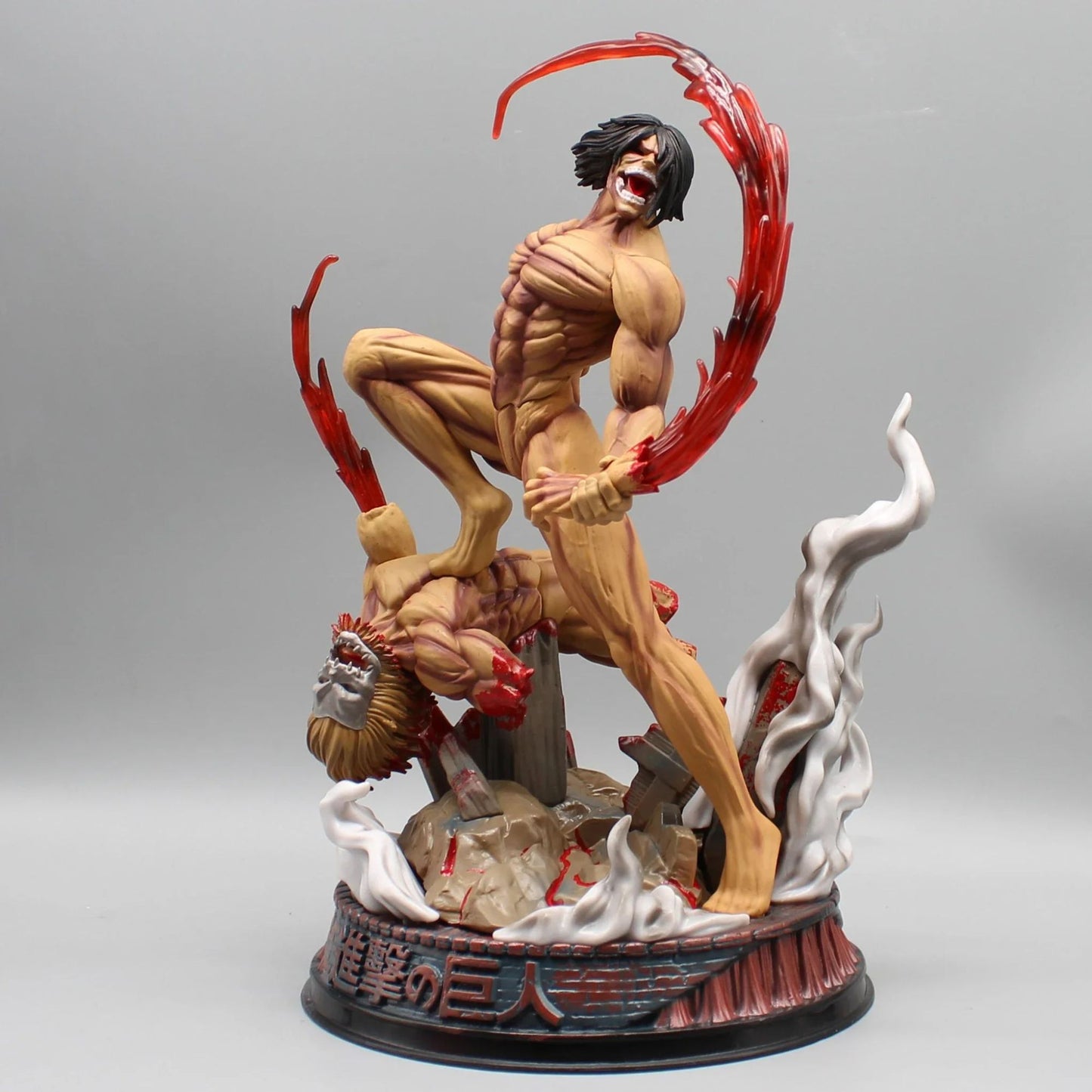 29cm/11.4inch Boneco Eren Jaeger Manga Attack On Titan Anime Figuras Jaeger Pvc Modelo Estátua Boneca Coleção Decoração Brinquedo Presente