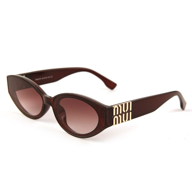 2025 Glamour Fashion Women Sunglasses Luxury Oval Designer Men Glasses Trend Classic Brand Unisex Shades UV400