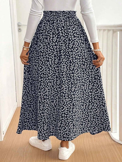 2025 new spring and summer large-size skirt casual loose women's large-size skirt