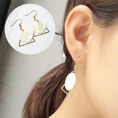 2025 Novo Colar de Moda Design Feminino Simples Simples de Metal Redondo Colar Vendas por Atacado