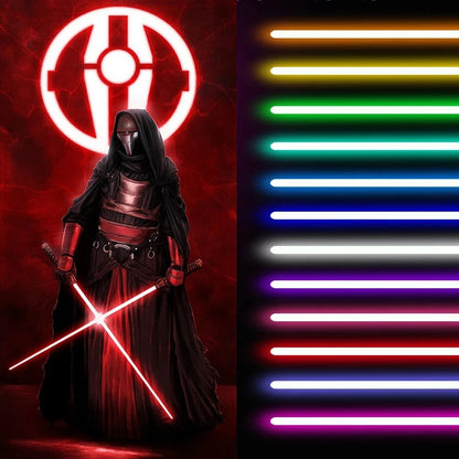 RGB Metal Lightsaber Sword Toys Light Saber Espada Brinquedos Sabre De Luz Juguetes Kpop Lightstick Zabawki Oyuncak
