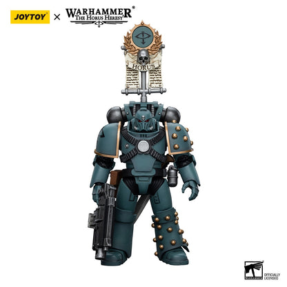 JOYTOY Warhammer 40k 1/18 Bonecos de Ação Anime 12cm Sons of Horus MKIV Esquadrão Tático Coleção Modelos Brinquedos