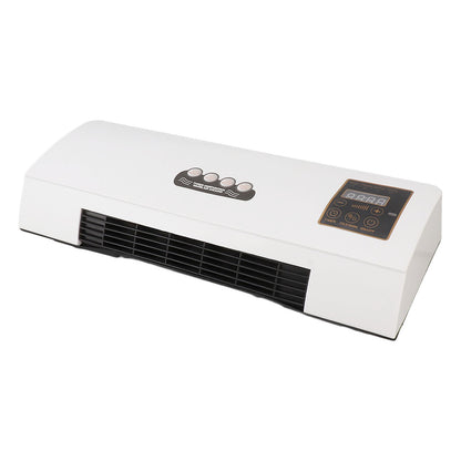 Ventilador Quente de Ar Condicionado de Parede, Controle Remoto de 10m, Aquecedor de Ar Condicionado de 1800W para Quarto