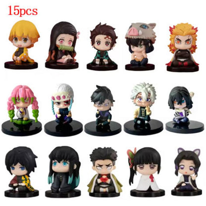 8,5 CM FuRyu SEGA PM Demon Slayer Douma Premium Chokonose Noodle Stopper Anime Figure Figuras de Ação Coleção
