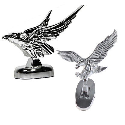 3D Carro Capô Dianteiro Capuz Águia Ornamento Emblema Automotivo Modificação Emblema Cobertura Decoração Acessórios Águia
