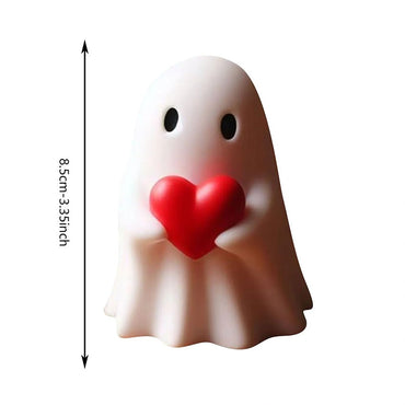 1Pc Halloween Cute Ghost Ornaments Ghost Study Desktop Decoration Interior Decoration Halloween Party Garden Decoration Ornament