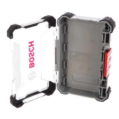 BOSCH 2608522362 Estojo Impacto Vazio Médio Porta-Chaves de Fenda Plástico de Alta Dureza Portátil Caixa de Armazenamento Acessórios de Ferramentas