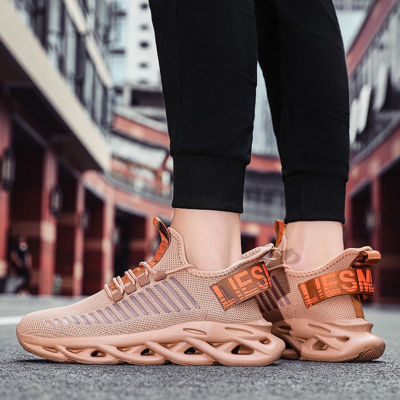 Men Shoes Comfortable Unisex Sneakers Breathable Couple Running Shoes Women Tenis Sports Shoe Size 36-46 White Walking Sneakers