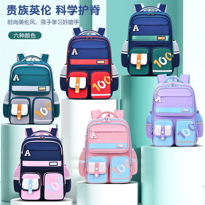 Mochila escolar primária para meninos mochila escolar infantil ergonômica pré-escolar mochila para meninas crianças jardim de infância