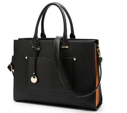 MOTAORA 2025 New Women Handbag Fashion Leather Shoulder Bag Ladies Large Capacity Messenger Bags Laptop Bag For 14" Macbook Air