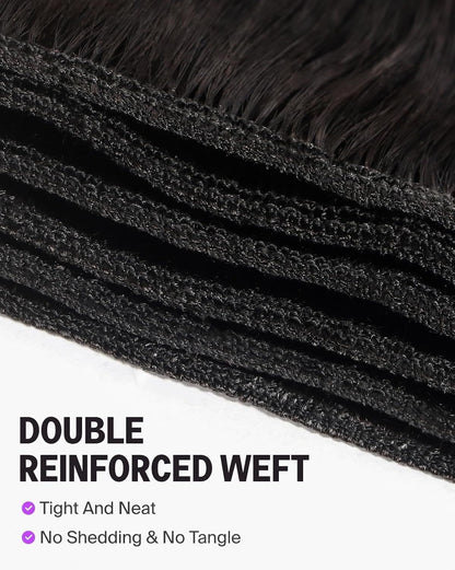 100% Human Vietnamese Raw Hair Bundles Super Double Drawn 16A Virgin Hair Bundle Straight Human Hair Weave Thick Ends Extension