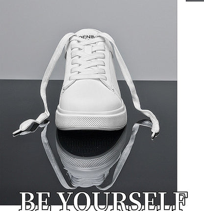 Sneakers Man Elevator Shoes White Black Taller Shoes Men Leisure Fashion Sports Increasing Shoes Increase in Height 6-10Cm