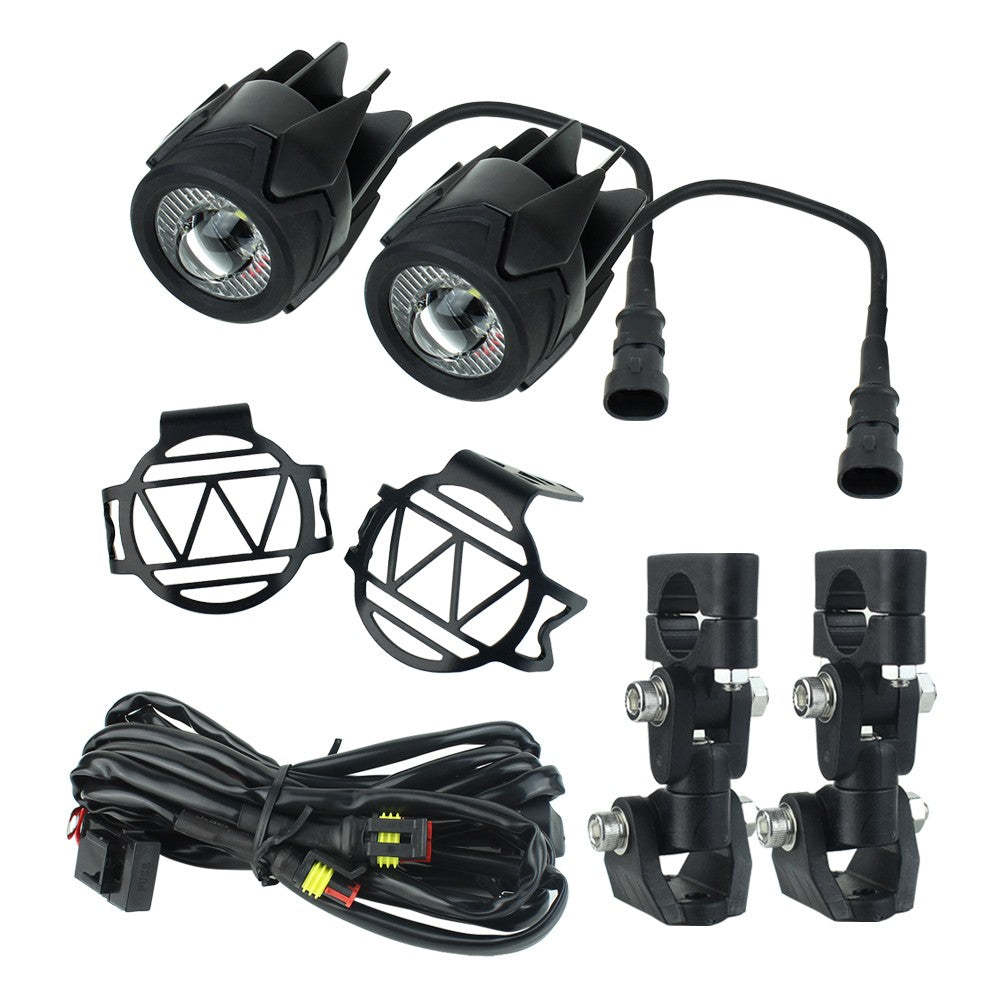 Melhore as luzes auxiliares de neblina da sua motocicleta Lâmpada mais brilhante 40W 6000K para BMW R1200GS F800GS F700GS F650 K1600