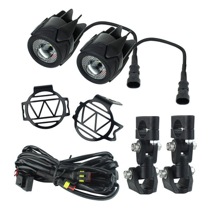 Melhore as luzes auxiliares de neblina da sua motocicleta Lâmpada mais brilhante 40W 6000K para BMW R1200GS F800GS F700GS F650 K1600