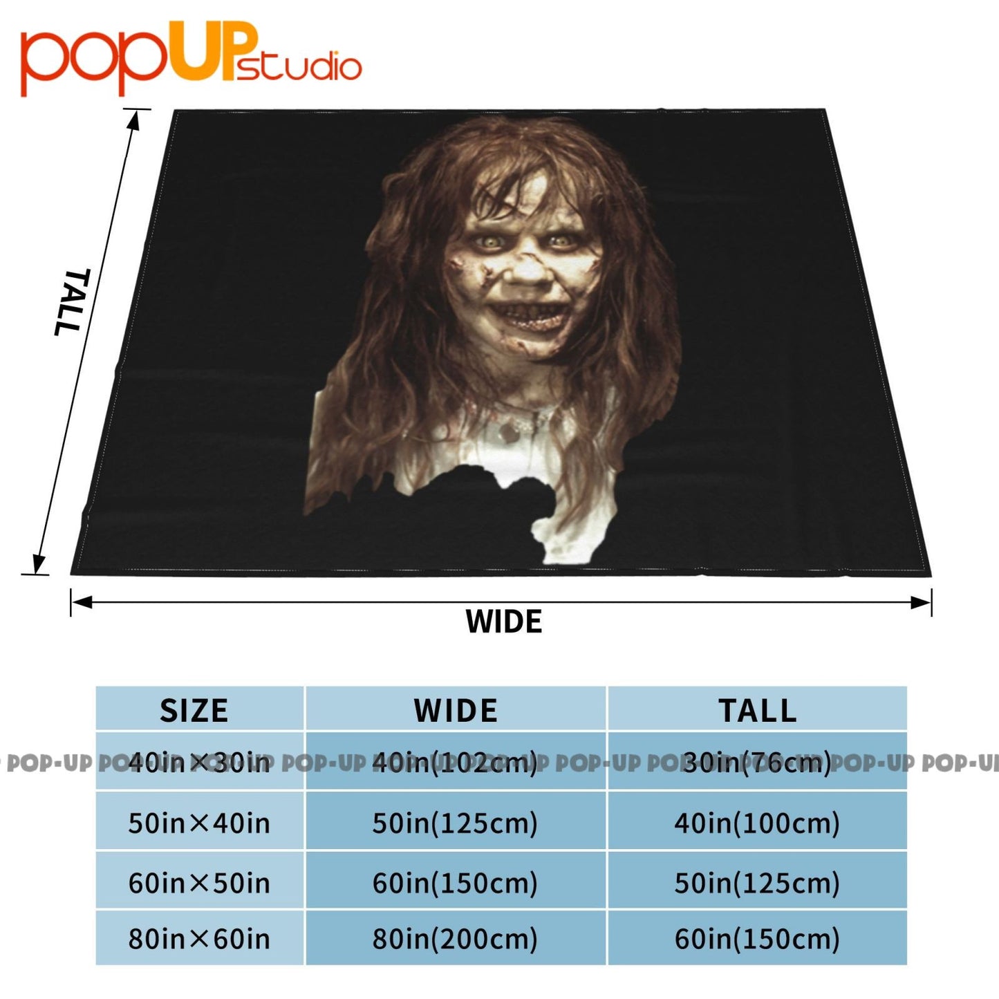 Exorcist Exorcist Regan Demon Horror Cult Movie Ultra-Soft Blanket Quilt Winter Sofa Cover Bed Covers