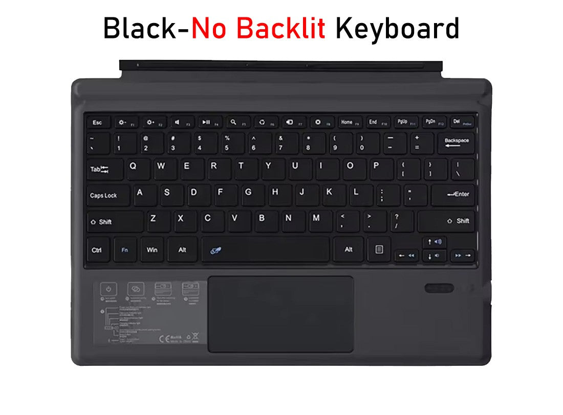 Wireless Bluetooth Keyboard For Microsoft Surface Pro 3 4 5 6 7 7+,Detachable Slim Type Cover Keyboard Trackpad For Surface Pro