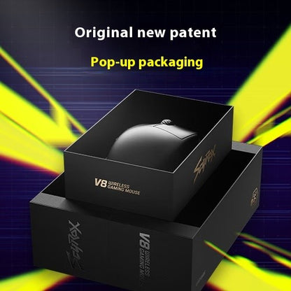 Scyrox V8 36g Ultra-Light Wireless Gaming Mouse Tri-Mode 30000DPI PAW3950 Sensor RGB Macro FPS Esports Lightweight Mouse Gifts