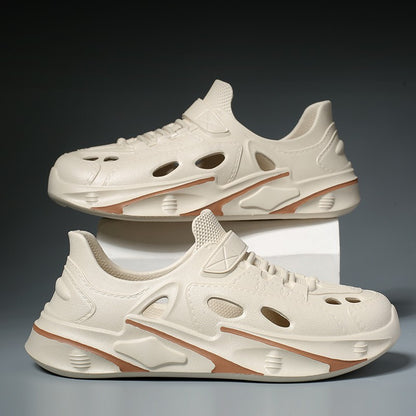 Summer Men's Outdoor Sandals Slippers Beach Comfortable Thick Soft Clogs Men Women Beach Sandals Male Casual Water Garden Shoes