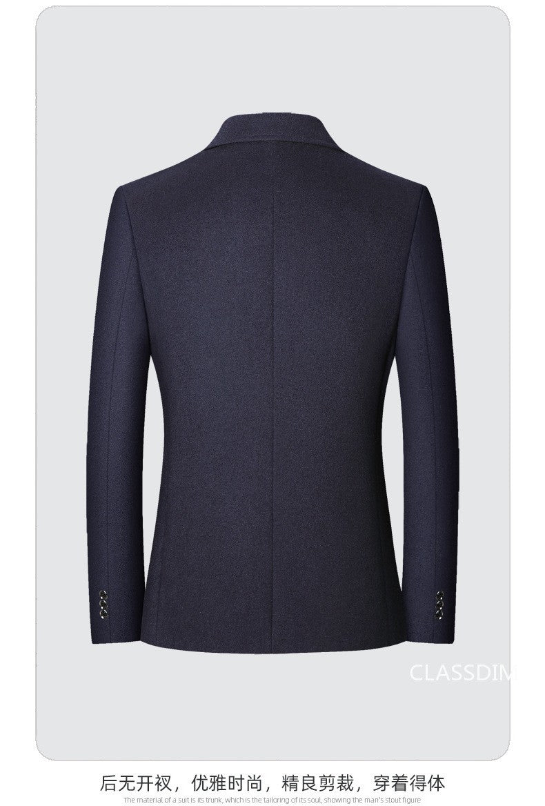 Men Suits Blazers Coats Cashmere Business Casual Formal Suits Coats Good Quality Male Slim Fit Blazers Jackets Blazers Coats 4XL