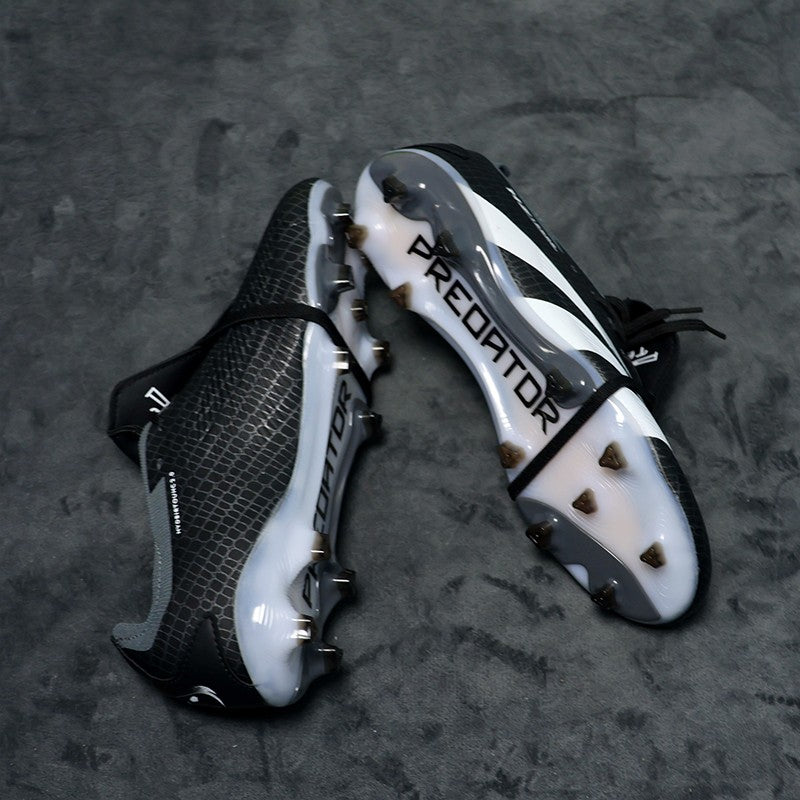 High Quality Mens Soccer Shoes Non-Slip Turf Soccer Cleats for Kids TF/FG Training Football Boots Chuteira Campo 35-45