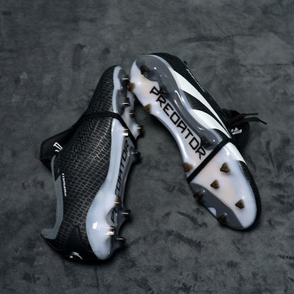 Q-2502 High Quality Mens Soccer Shoes Non-Slip Turf Soccer Cleats for Kids TF/FG Training Football Boots Chuteira Campo 35-45