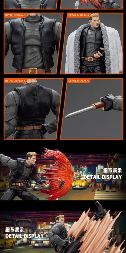 JOYTOY SNK KOF '98UM' 97 Special Team Ryuji Yamazaki Billy Kane Blue Mary 1/18 Bonecos de Ação Modelo Colecionável Brinquedo Presente para Menino