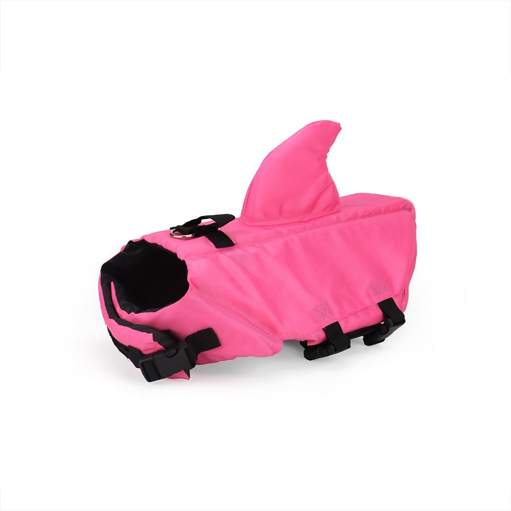 Colete Salva-Vidas Tubarão para Cães, Roupa de Natação para Cães Pequenos e Médios, Roupa de Banho para Pets