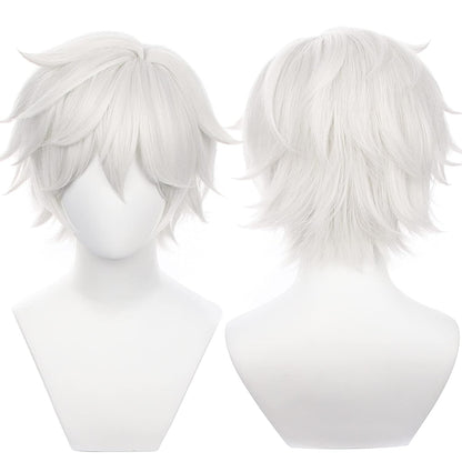 Angel Devil for Chainsaw Man Bangs Long Orange Brown Cosplay Wigs Halloween Costume Party AdultHair Wig