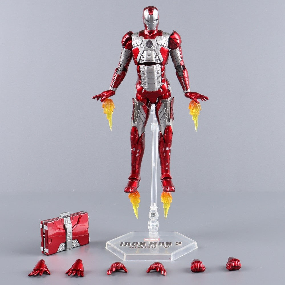 ZD Toys Homem de Ferro Série Articulado MK1 MK2 MK3 MK4 MK5 MK6 MK7 MK42 MK43 MK50 Boneco de Ação do Filme 7 Polegadas Bonecas Mark