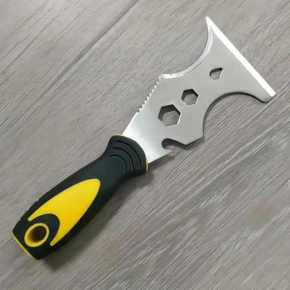 Espátula Multiuso 15 Em 1 Raspador De Tinta De Aço Removedor Ferramenta De Construção Para Papel De Parede Abridor De Lata Ferramenta Caseira DIY