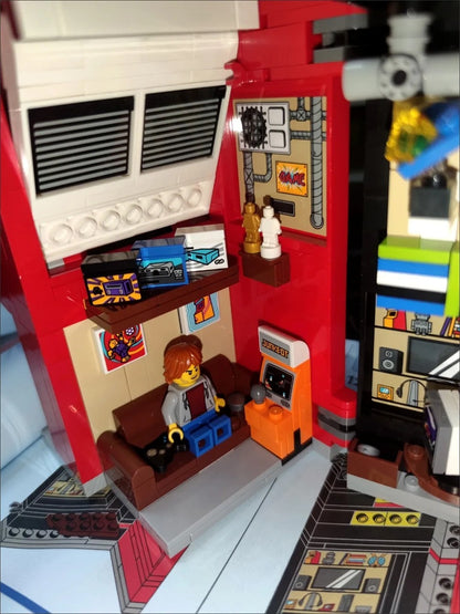 Máquina de Fliperama LEGO® (40805) Minifigura LEGO Jogo Retrô para Crianças a partir de 12 Anos Fãs Adultos 468 Peças Presente de Aniversário e Natal