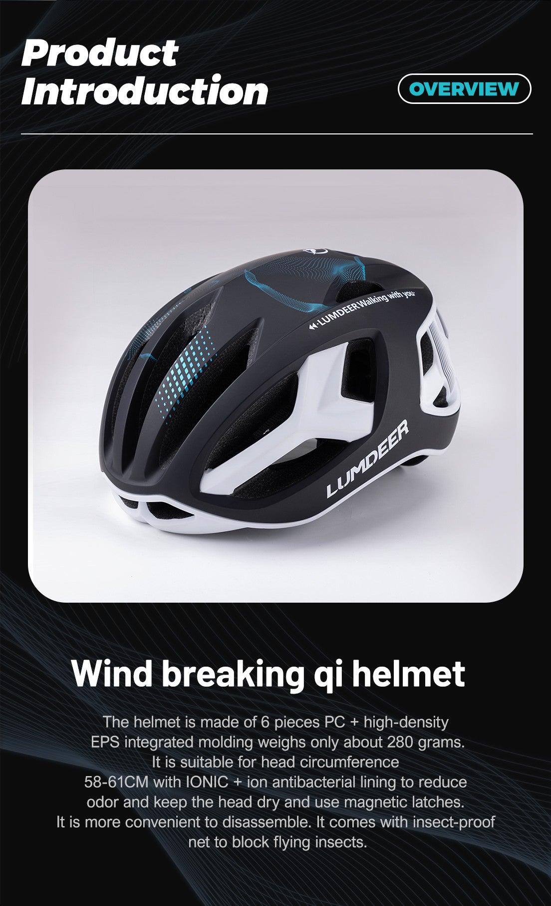Capacete de bicicleta ultraleve e respirável Eastinear, para homens e mulheres, para esportes ao ar livre, com luz traseira magnética
