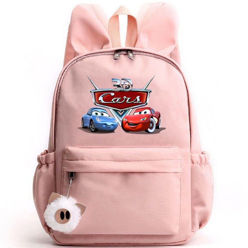 Mochila Relâmpago McQueen Carros Pixar para Meninas Meninos Adolescentes Crianças Mochilas Escolares Mochilas de Viagem