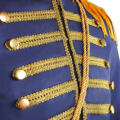 Medieval Royal Military Cosplay Uniform Coat Colonial Tuxedo Halloween Masquerade Court Jacket Adult Men Nutcracker Costumes