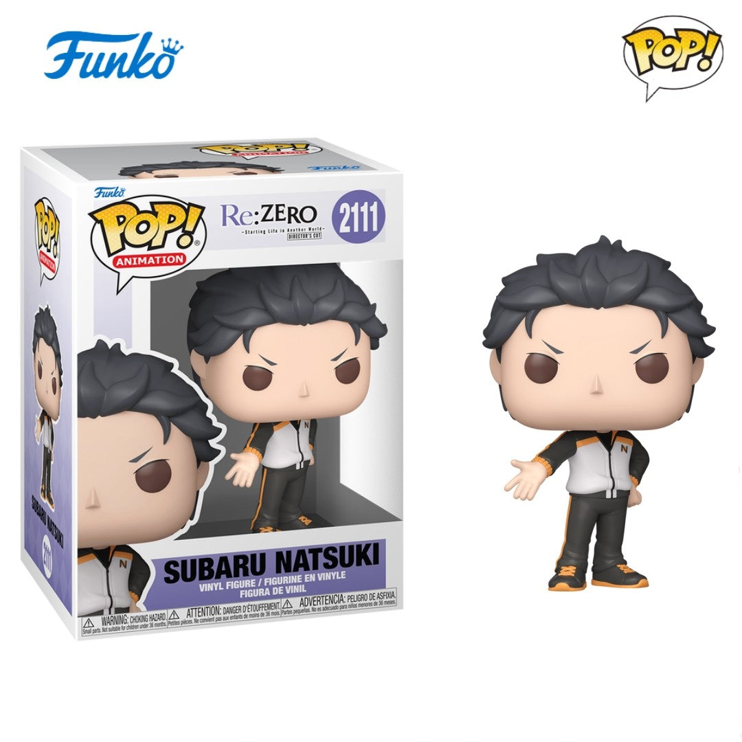 Re:ZERO?Starting Life in Another World Anime Figure Subaru Natsuki Emilia Rem Rem (GLOW) FUNKO POP Limited Edition Toy Gift
