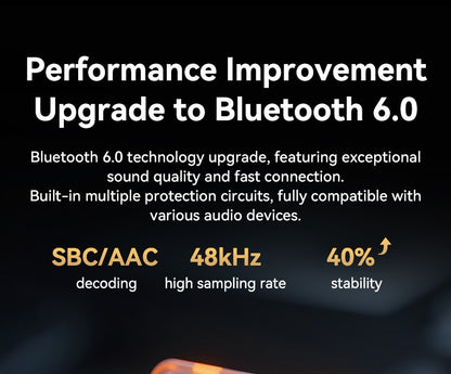 Car Bluetooth-compatible Wireless Audio Adapter 6.0 Audio Receiver U-Disk 6.5MM Karaoke Wireless Music Amplifier for Speaker