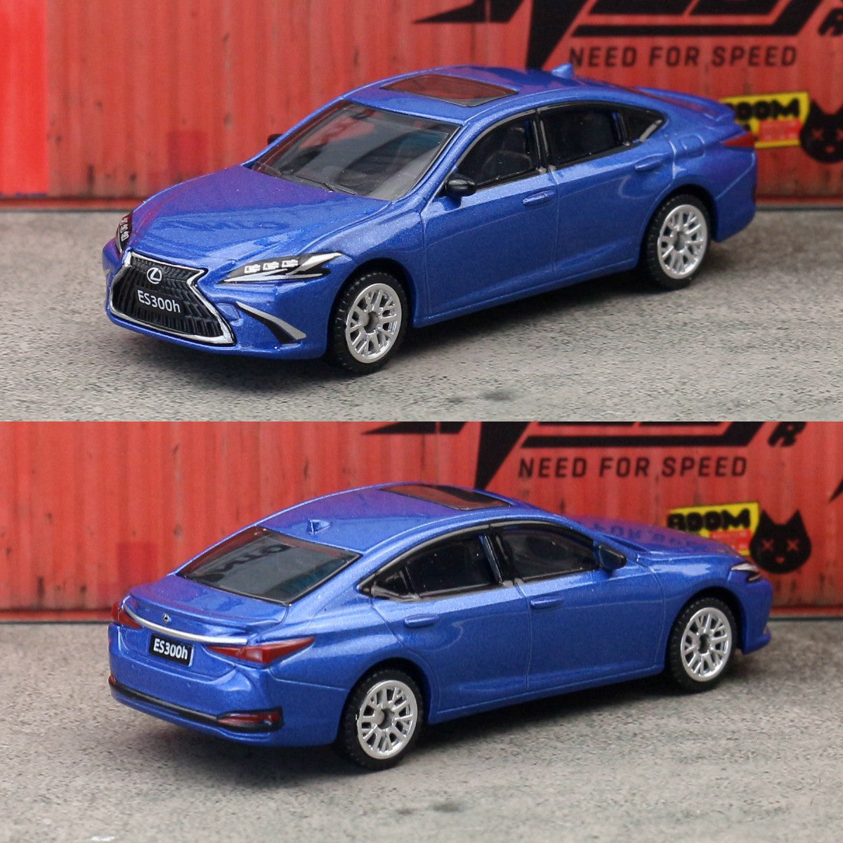 1/64 Leuxs ES300h Carrinho Modelo CCA MSZ 1:64 Veículo Fundido Miniatura Rodas Livres Coleção Adequado para Hot Wheels Presente Criança