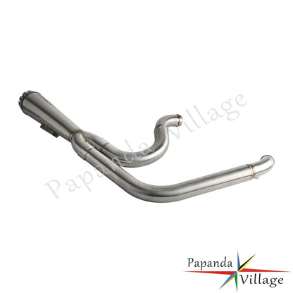 Motorcycle Full Exhaust Pipe Exhausts System Mufflers For Harley Dyna Wide Super Glide Fat Street Bob Low Rider FXDF 2006-2017