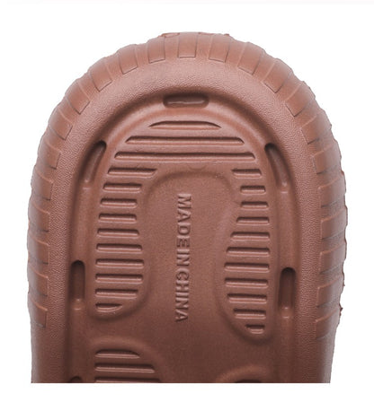 Men Winter Warm Slippers Couple House Cotton Shoes Outdoor EVA Fur Shoes Plush Slippers Home Bedroom Shoes Big Size Slides 39-44