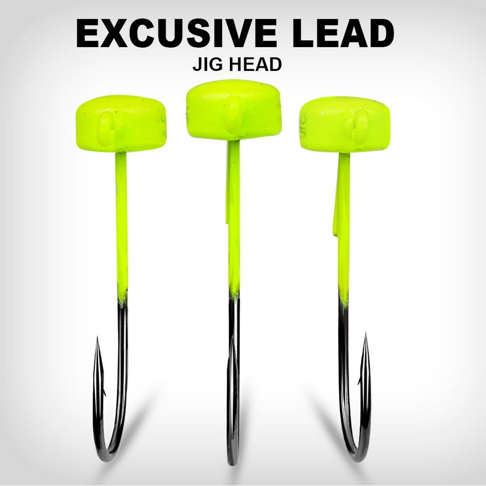 5pcs Anzóis de Pesca 2.8g 3.5g 4.6g 7g Ned Mushroom Head Jig Anzol Afiado com Barba para Iscas de Silicone Ferramentas de Pesca Jigging