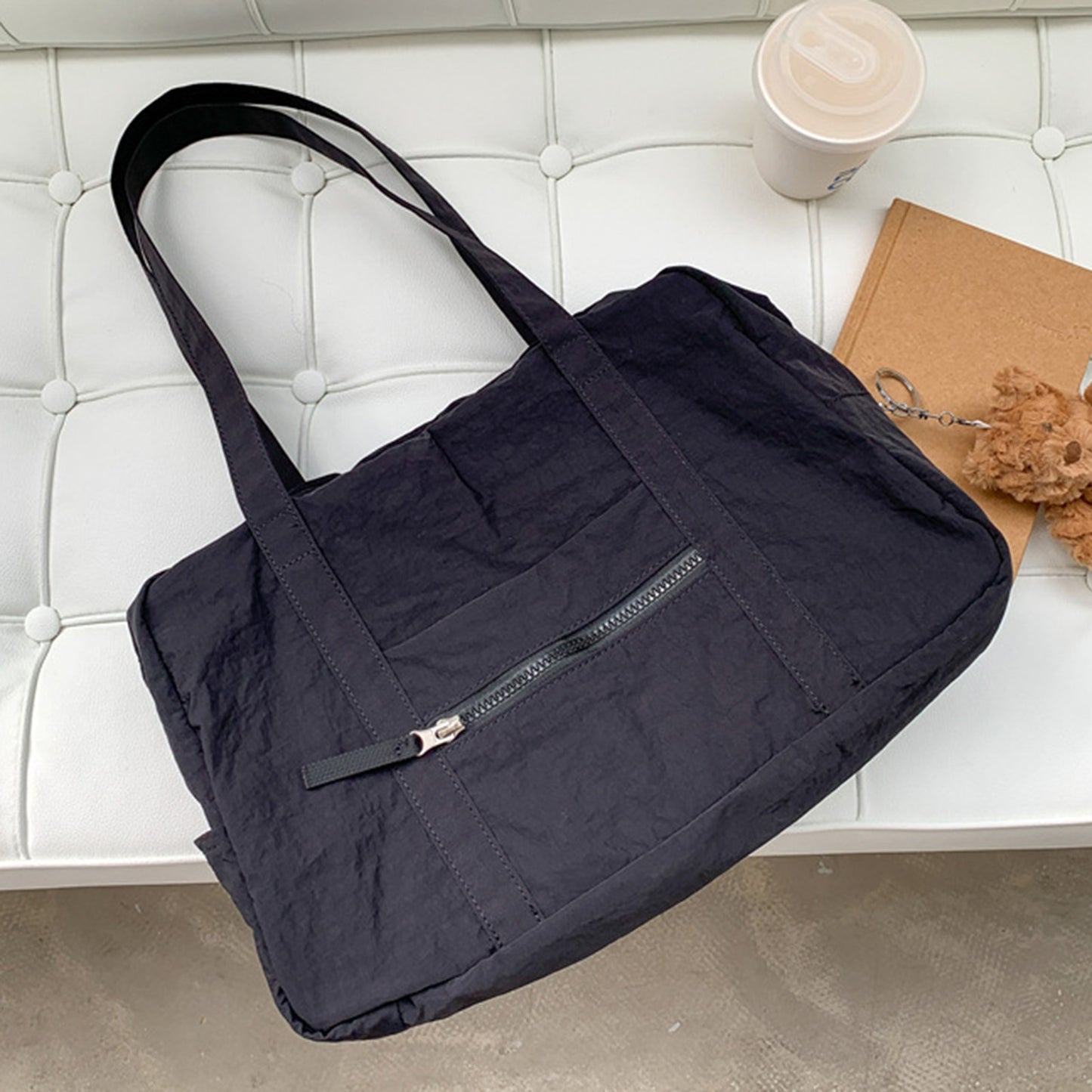 Simple Carry On Travel Tote Bag Large Capacity Weekender Overnight Duffle Bags Trendy Sports Fitness Bags for Women Girls