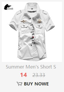 New Men's Casual Shirts Short Sleeve Pure Cotton Shirt Male Solid Oversized Military Cargo Shirts Men Clothing Shirt 5XL A2F168