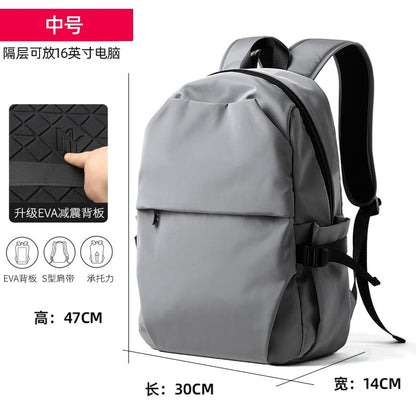 Mochila Escolar Casual Leve MOYYI Unissex Grande Viagem Mochila para Notebook de 16 Polegadas Impermeável para Estudantes Universitários Adolescentes