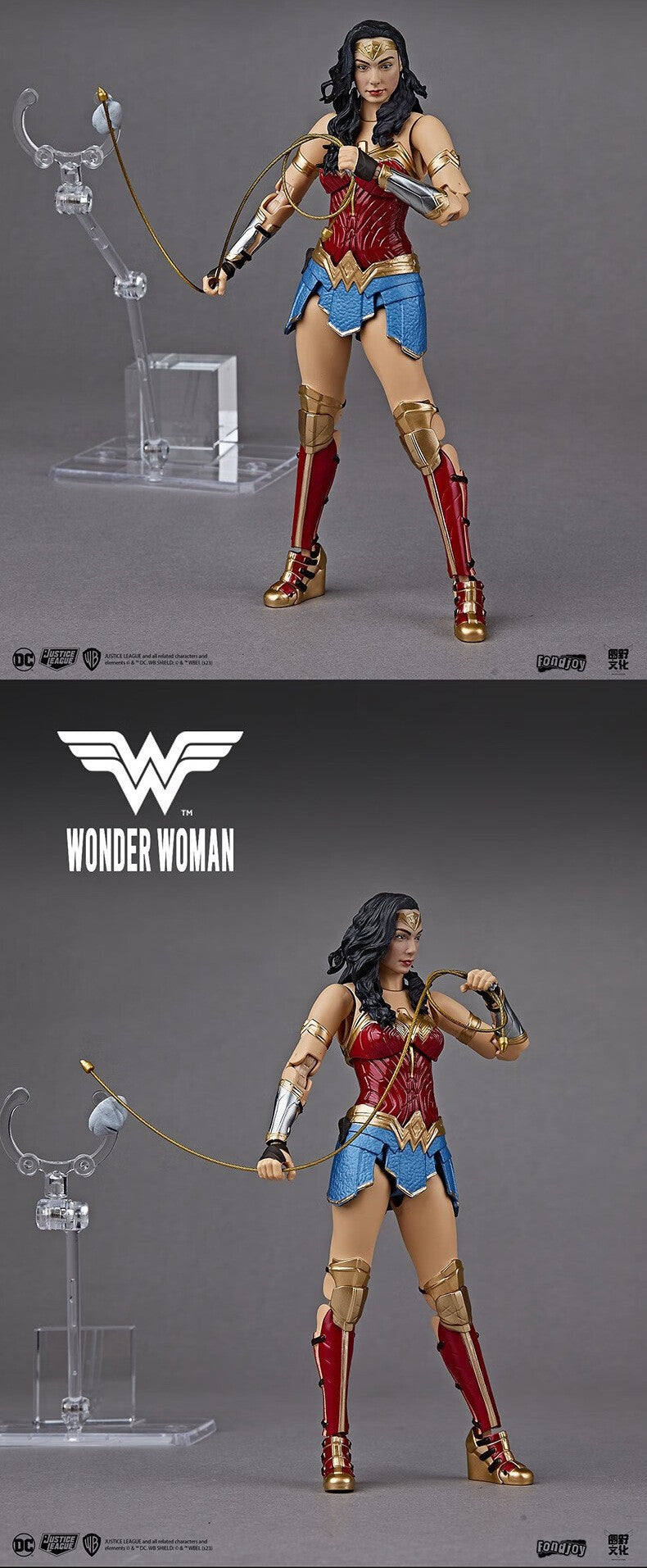 DC Originals Justice League Figure Superman Batman Wonder Woman Aquaman Mera Anime Figures Collectble Models Toys Gift
