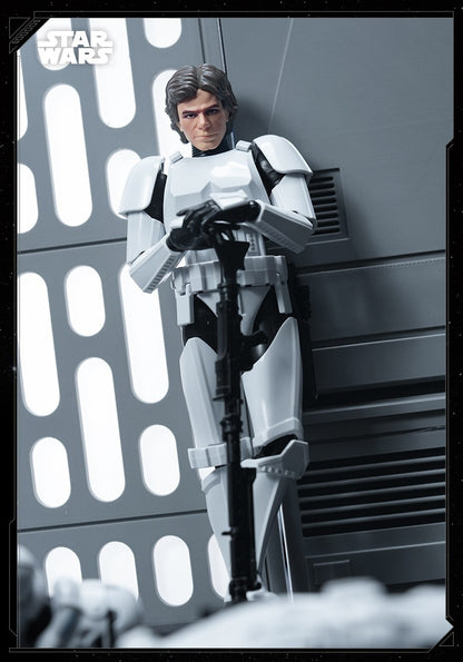 Blokees Star Wars Trooper Stormtrooper Darth Vader Bonecos de Ação Modelo Brinquedos de Montar Enfeite de Mesa Presentes de Aniversário