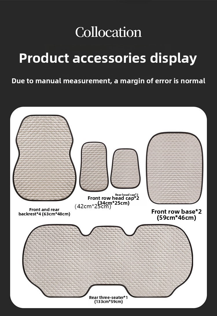 Universal Car Seat Cover Four Season Auto Flax Breathable Seat Covers for Car Seats Cover Protection Cars Accessories