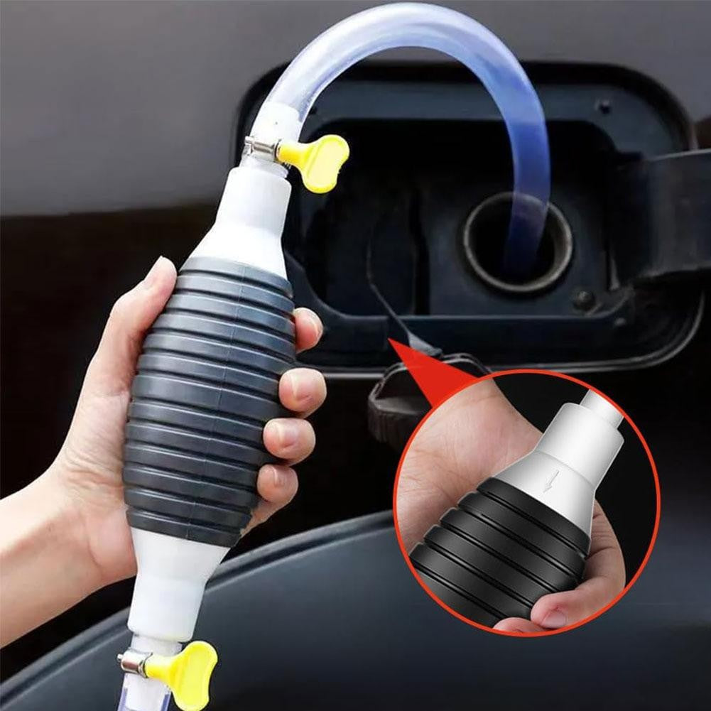 Bomba Manual de Combustível de Mão Bomba de Sucção para Tanque de Carro Transferência de Óleo Bomba de Combustível Gasolina Diesel Líquido Bomba Manual Sifão Economia de Combustível para Gás Gasolina
