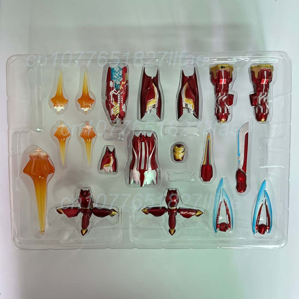 Iron Man Avengers MK85 Ironman MK50 Mark50 Nano Armor Luxury Set with Weapon Action Figure Model Toys Joint Movable Doll Gift ?