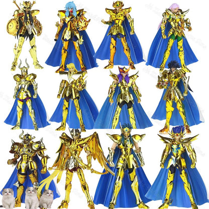 24-hour shipping  CS Model Saint Seiya Myth Cloth EX Sagittarius Aiolos/Capricorn Shura/Gemini Saga/ Libra Dohko Action Figure